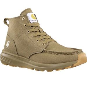 Carhartt Haslett Moc Toe Canvas Work Boots Men’s 11 Brown FS4063 Slip Resistant